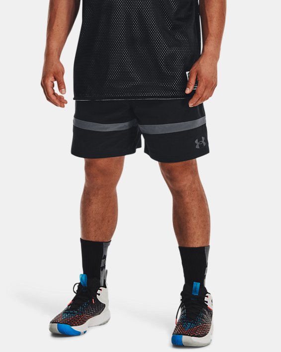 Men's UA Baseline Woven Shorts in Black image number 0